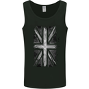 Union Jack Flag GB British UK Great Britain Mens Vest Tank Top Black