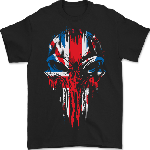 Union Jack T-Shirt Great Britain British UK 1