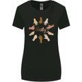 Unity Anti Racism Discrimination LGBT Sign Womens Wider Cut T-Shirt Black