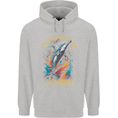 Unleash Your Inner Dolphin Childrens Kids Hoodie Sports Grey