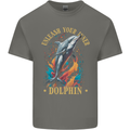 Unleash Your Inner Dolphin Kids T-Shirt Childrens Charcoal