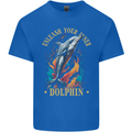 Unleash Your Inner Dolphin Kids T-Shirt Childrens Royal Blue