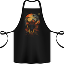 Urban Evil Bull Fantasy Cotton Apron 100% Organic Black