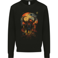 Urban Evil Bull Fantasy Mens Sweatshirt Jumper Black