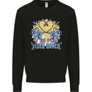 V Video Games Anti Valentines Day Gaming Gamer Mens Sweatshirt Jumper Black