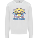 V Video Games Anti Valentines Day Gaming Gamer Mens Sweatshirt Jumper White