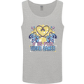 V Video Games Anti Valentines Day Gaming Gamer Mens Vest Tank Top Sports Grey