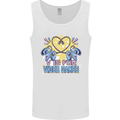 V Video Games Anti Valentines Day Gaming Gamer Mens Vest Tank Top White
