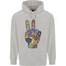 Vacation Peace Gesture Holiday Travel Childrens Kids Hoodie Sports Grey