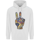 Vacation Peace Gesture Holiday Travel Childrens Kids Hoodie White