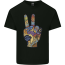 Vacation Peace Gesture Holiday Travel Kids T-Shirt Childrens Black