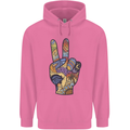 Vacation Peace Gesture Holiday Travel Mens 80% Cotton Hoodie Azelea
