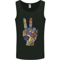 Vacation Peace Gesture Holiday Travel Mens Vest Tank Top Black