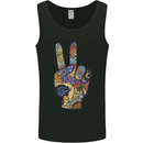 Vacation Peace Gesture Holiday Travel Mens Vest Tank Top Black
