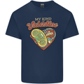 Valentine Gaming Video Games Gamer Funny Mens Cotton T-Shirt Tee Top Navy Blue
