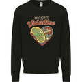 Valentine Gaming Video Games Gamer Funny Mens Sweatshirt Jumper Black