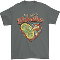 Valentine Gaming Video Games Gamer Funny Mens T-Shirt 100% Cotton Charcoal
