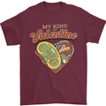 Valentine Gaming Video Games Gamer Funny Mens T-Shirt 100% Cotton Maroon