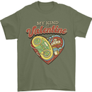 Valentine Gaming Video Games Gamer Funny Mens T-Shirt 100% Cotton Military Green