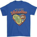 Valentine Gaming Video Games Gamer Funny Mens T-Shirt 100% Cotton Royal Blue