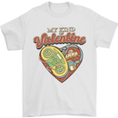 Valentine Gaming Video Games Gamer Funny Mens T-Shirt 100% Cotton White