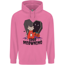 Vampire Cat Good Meowing Funny Halloween Mens 80% Cotton Hoodie Azelea