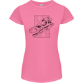 Velociraptor Skull Dinosaurs Palaeontology Womens Petite Cut T-Shirt Azalea