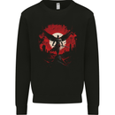 Victorious St Michael Archangel Warrior MMA Mens Sweatshirt Jumper Black