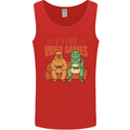 Video Games T-Rex Funny Bigfoot Dinosaur Mens Vest Tank Top Red