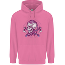 Viking Axe Skull Childrens Kids Hoodie Azalea