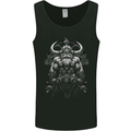 Viking Bodybuilder Gym Fantasy Mens Vest Tank Top Black