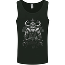 Viking Bodybuilder Gym Fantasy Mens Vest Tank Top Black