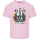 Viking Dream Ship Mens Cotton T-Shirt Tee Top Light Pink