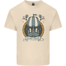 Viking Dream Ship Mens Cotton T-Shirt Tee Top Natural
