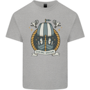 Viking Dream Ship Mens Cotton T-Shirt Tee Top Sports Grey