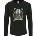 Viking Dream Ship Mens Long Sleeve T-Shirt Black