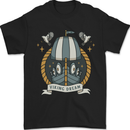 Viking Dream Ship Mens T-Shirt 100% Cotton Black