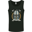 Viking Dream Ship Mens Vest Tank Top Black