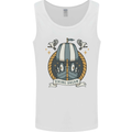 Viking Dream Ship Mens Vest Tank Top White