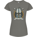 Viking Dream Ship Womens Petite Cut T-Shirt Charcoal