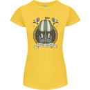 Viking Dream Ship Womens Petite Cut T-Shirt Yellow
