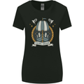 Viking Dream Ship Womens Wider Cut T-Shirt Black
