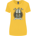 Viking Dream Ship Womens Wider Cut T-Shirt Yellow
