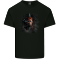 Viking Shield Maiden Woman Warrior Kids T-Shirt Childrens Black