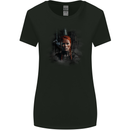 Viking Shield Maiden Woman Warrior Womens Wider Cut T-Shirt Black