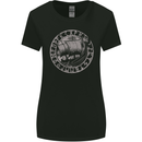 Viking Ship With Norse Text Womens Wider Cut T-Shirt Black