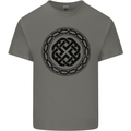 Viking Symbol Norse Mythology Black Gym Mens Cotton T-Shirt Tee Top Charcoal