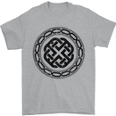 Viking Symbol Norse Mythology Black Gym Mens T-Shirt 100% Cotton Sports Grey