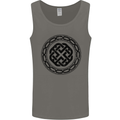 Viking Symbol Norse Mythology Black Gym Mens Vest Tank Top Charcoal