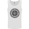 Viking Symbol Norse Mythology Black Gym Mens Vest Tank Top White